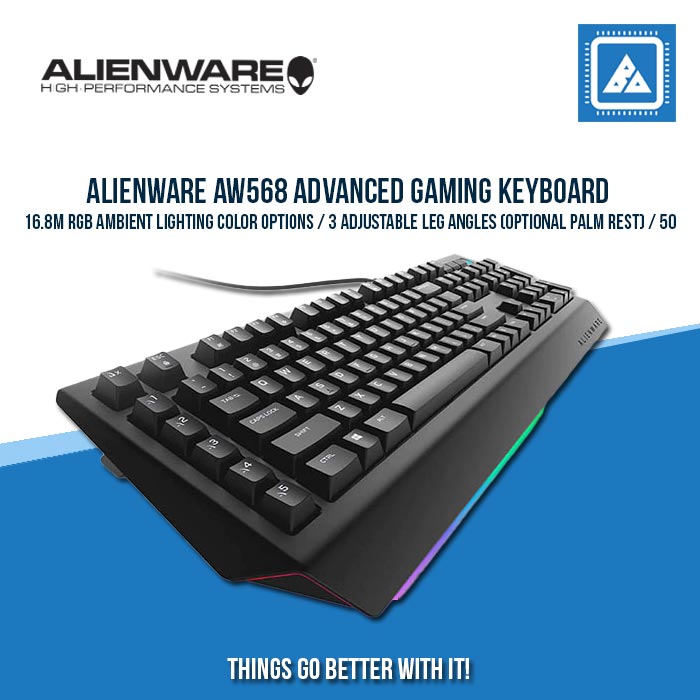 ALIENWARE AW568 ADVANCED GAMING KEYBOARD ALIENWARE AW568 ADVANCED GAMING KEYBOARD